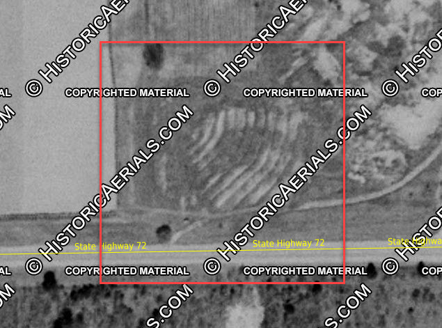 Harrisville Drive-In - 1958 Aerial Photo (newer photo)